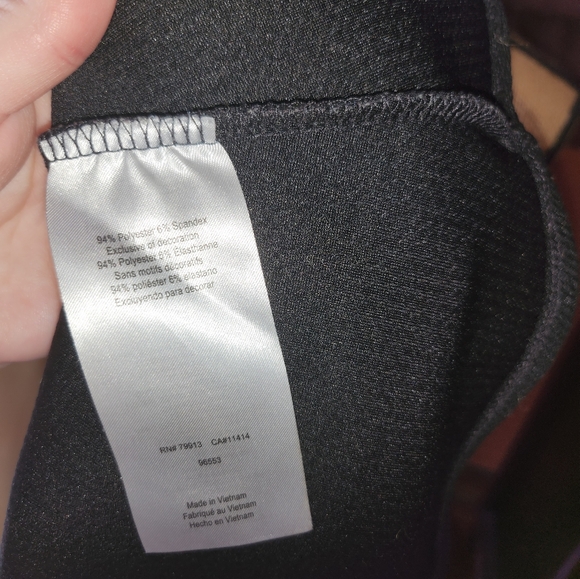 Motherhood maternity peplum top - Picture 4 of 4